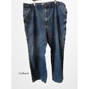 Carhartt B13 MDK Denim Carpenter Jeans Men’s 54x30 Dungaree Fit Work